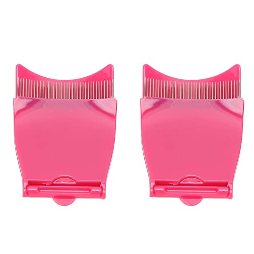 Drikou 2pcs Falten Sie Augenkamm, Wimpernpflege -Werkzeug -Trennzeichen Mascara Pinsel -Pflegewerkzeug für Reisen für Heim- oder Schönheits -Make -up -Salon von DriKou