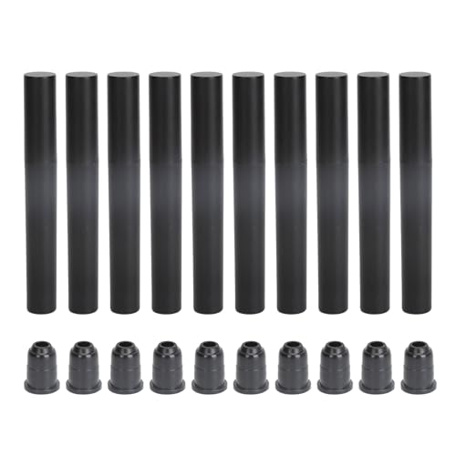 Leere Mascara -Röhre, nachfüllbare Plastik -Reisegröße 4ml DIY Mascara -Behälter für Wimpern Make -up schwarz 10pcs von DriKou