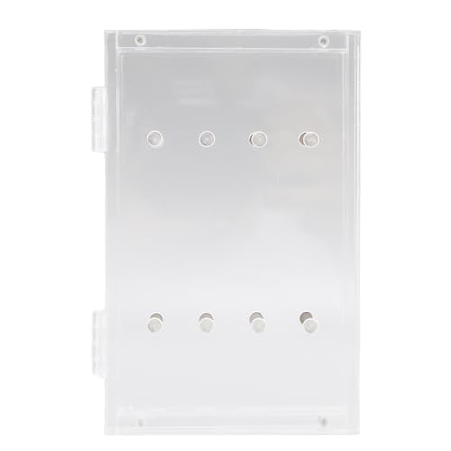 Tweezer Holder Stand, Magnetic Acrylic Transparent Eyelash Extension Tweezers Organizer for Beauty Salon and Home Use 155 x 98 x 49mm 8 Hole Capacity von DriKou