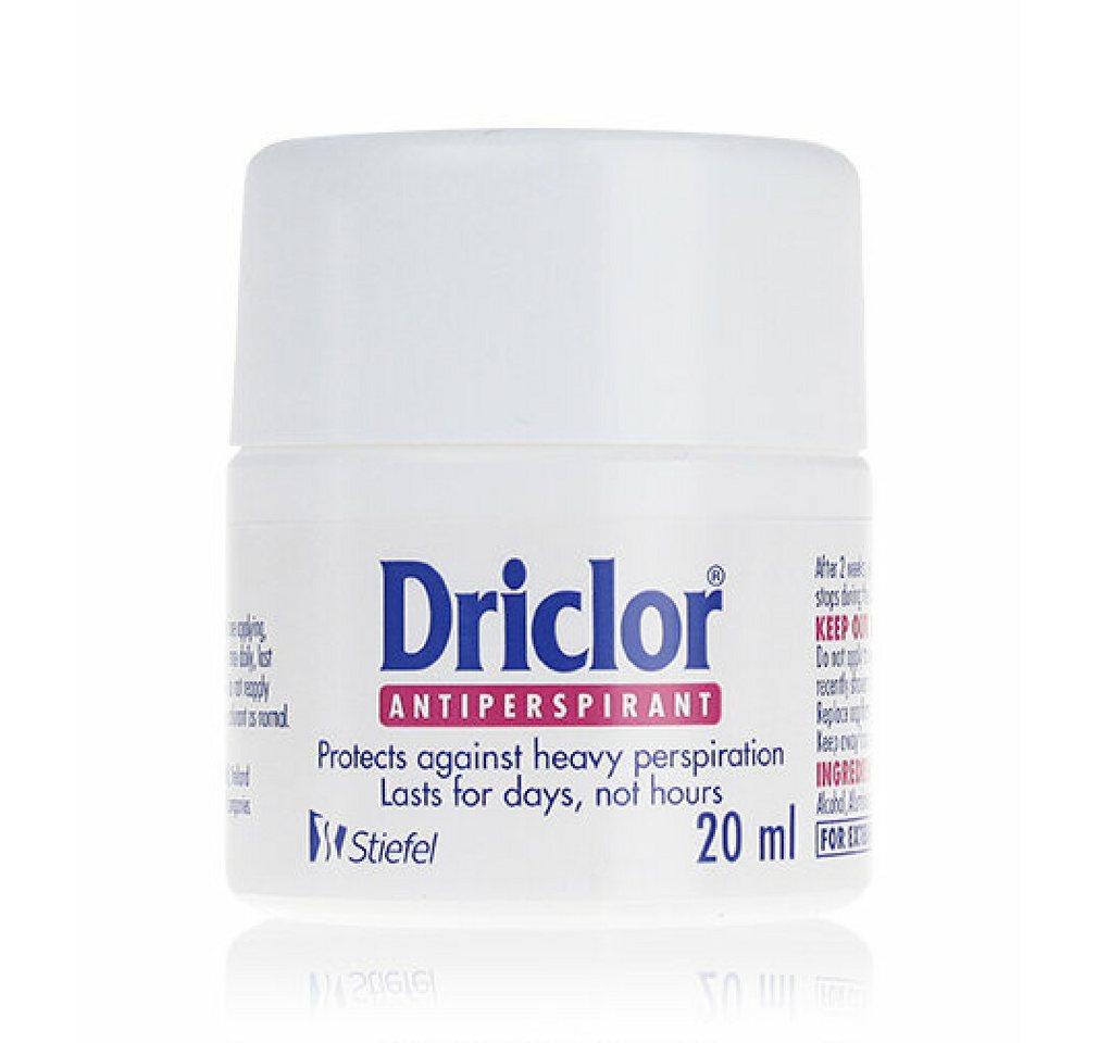 Driclor Deo-Zerstäuber Antitranspirant Antitranspirant Roll-on 20ml Unisex Driclor Deo-Zerstäuber Antitranspirant Antitranspirant Roll-on 20ml Unisex von Driclor