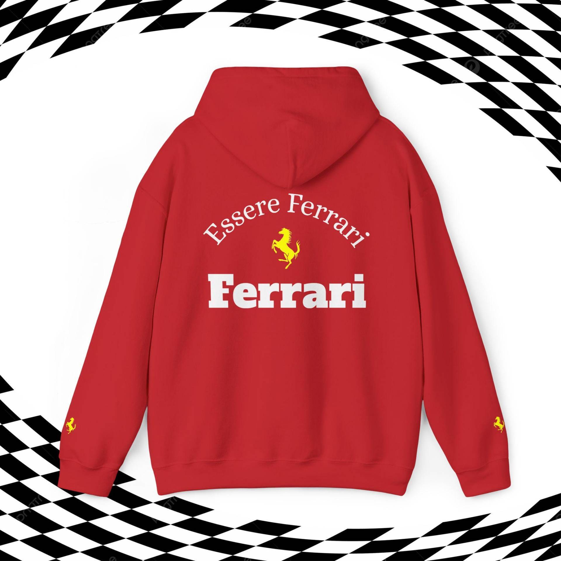 Driftline Ferrari Kapuzenpullover Driftline Ferrari Kapuzenpullover von DriftlineCH