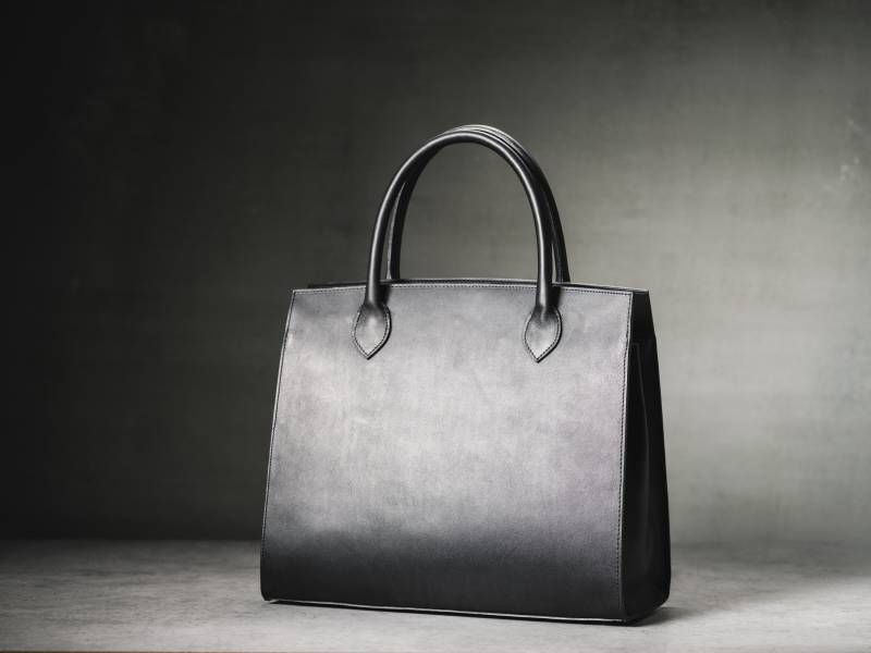 Echtleder Handtasche, Elegante Business Tasche A4 Dokumententasche von DrinaCrafts