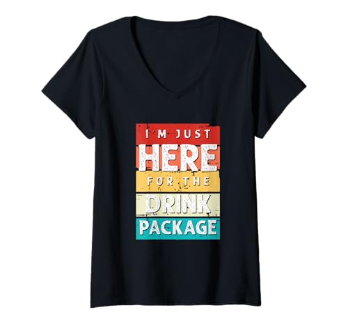 Damen Kreuzfahrt Urlaub Lustig Trinken Cocktail Party Shirt T-Shirt mit V-Ausschnitt Damen Kreuzfahrt Urlaub Lustig Trinken Cocktail Party Shirt T-Shirt mit V-Ausschnitt von Drink Package Kreuzfahrt Cocktail Urlaub Geschenk