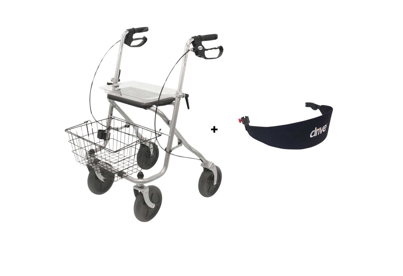 Drive Medical Rollator Drive Standard-Rollator Migo 2G inkl. Rückengurt von Drive Medical