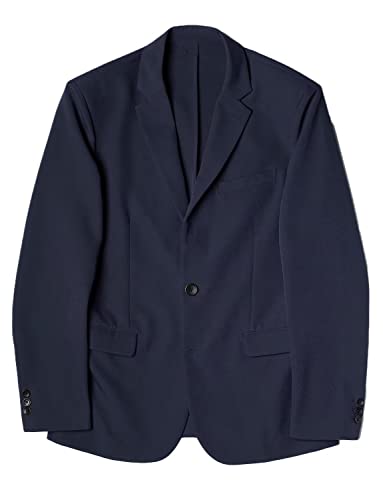 Drkobr Herren Geschäftlich Anzug Jacke Benutzerdefinierte Rückseite Entlüftung Blazer für Formale Lässig Täglich von Drkobr