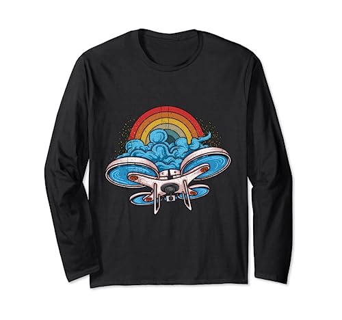 Drohnenpilot Drohne Geschenk Spruch FPV Herren Frauen Jungs Langarmshirt Drohnenpilot Drohne Geschenk Spruch FPV Herren Frauen Jungs Langarmshirt von Drohnen Spruch Drone Pilot Drohnenrennen Kinder