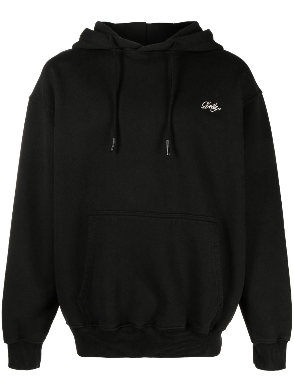 Drôle De Monsieur Hoodie mit Logo-Print - Schwarz von Drôle De Monsieur