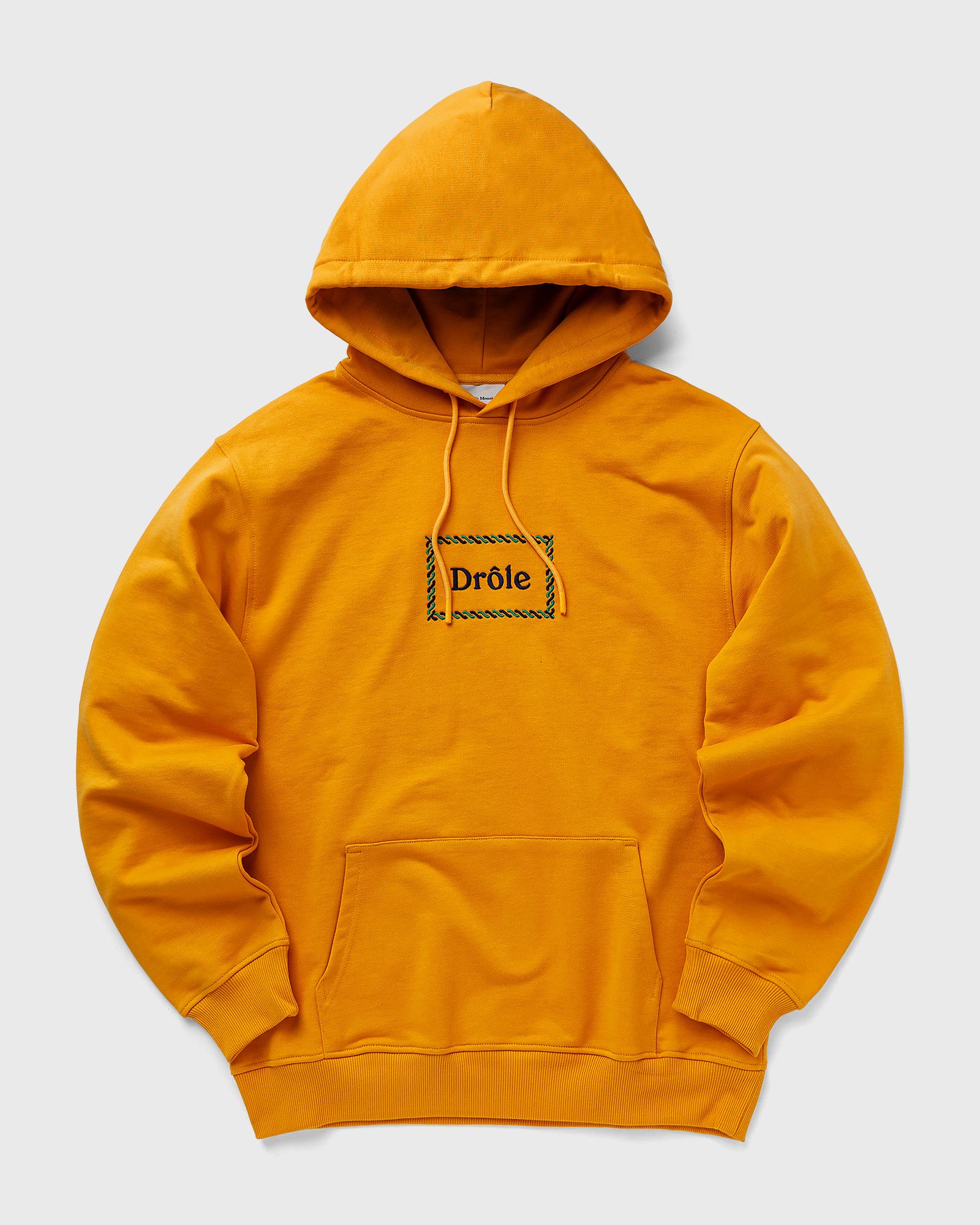 Drôle de Monsieur Le Hoodie DrÙle Tresse men Hoodies orange in Größe:L von Drôle de Monsieur