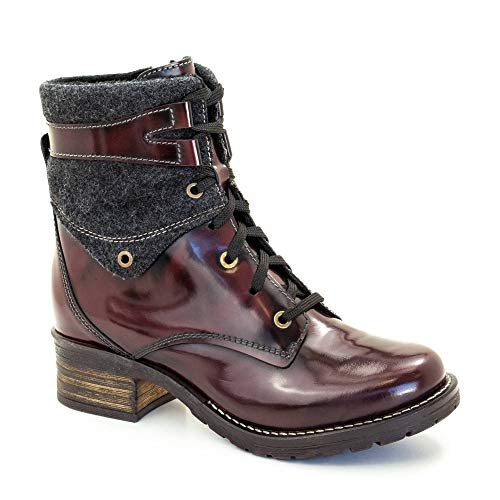 Dromedaris Damen Kara Burel Boot, Polierte Kaffeebohne, 42.5/43 EU von Dromedaris