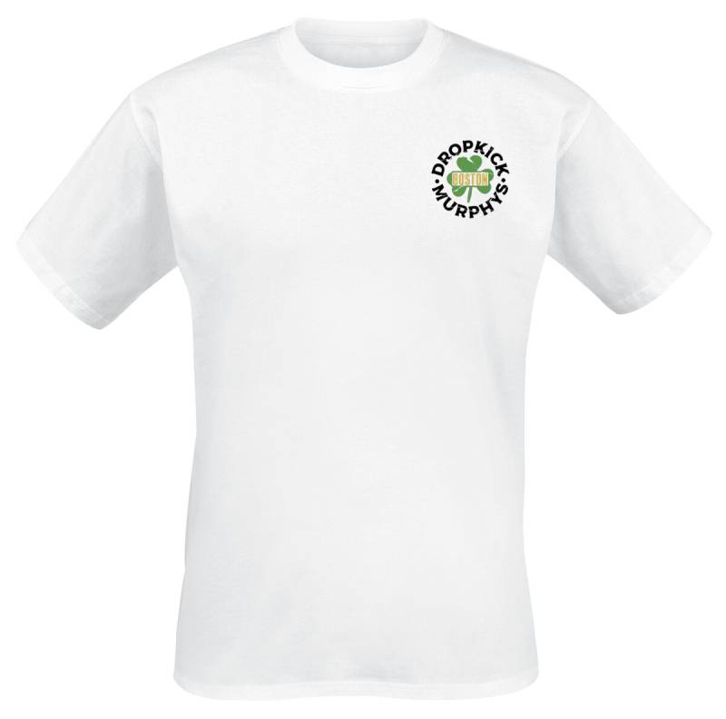 Dropkick Murphys Boston Badge T-Shirt weiß in XL Dropkick Murphys Boston Badge T-Shirt weiß in XL von Dropkick Murphys