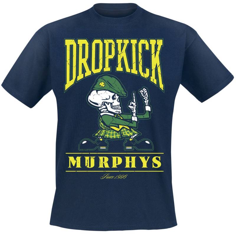 Dropkick Murphys Fist Up T-Shirt navy in M von Dropkick Murphys