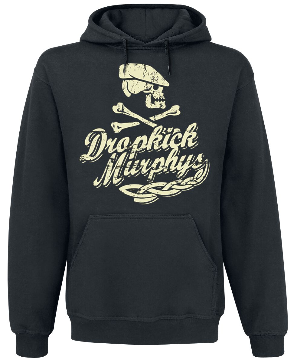 Dropkick Murphys Kapuzenpullover - Scully Skull Ship - M bis 3XL - für Männer - Größe M - schwarz  - Lizenziertes Merchandise! von Dropkick Murphys