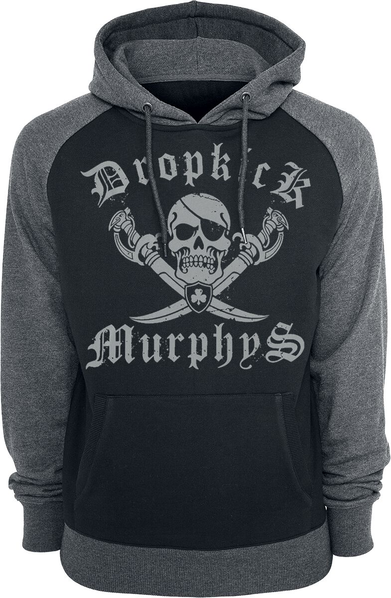 Dropkick Murphys Kapuzenpullover - Shipping Up To Boston - M bis XXL - für Männer - Größe L - schwarz/grau  - EMP exklusives Merchandise! von Dropkick Murphys