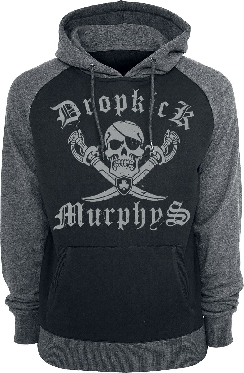 Dropkick Murphys Kapuzenpullover - Shipping Up To Boston - M bis XXL - für Männer - Größe XL - schwarz/grau  - EMP exklusives Merchandise! von Dropkick Murphys