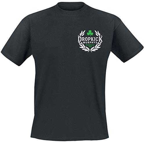 Dropkick Murphys Laurel Männer T-Shirt schwarz XXL 100% Baumwolle Band-Merch, Bands von Dropkick Murphys