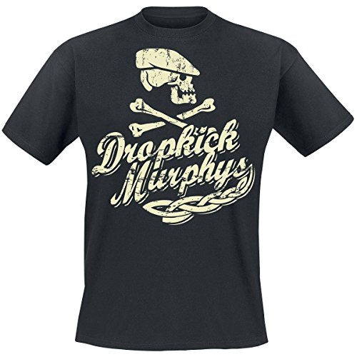 Dropkick Murphys - Scally Skull Ship T-Shirt, schwarz, Grösse M von Dropkick Murphys