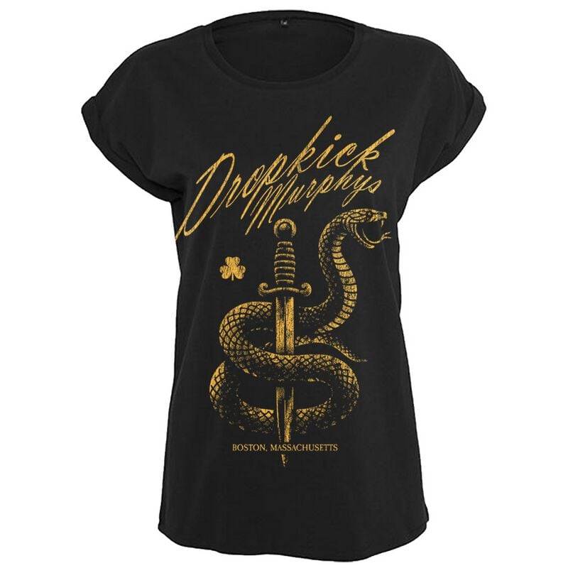 Dropkick Murphys Serpent & Dagger T-Shirt schwarz in XL von Dropkick Murphys
