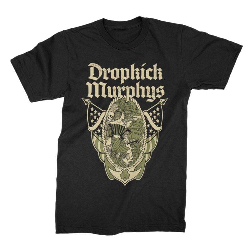 Dropkick Murphys Siren T-Shirt schwarz in M von Dropkick Murphys
