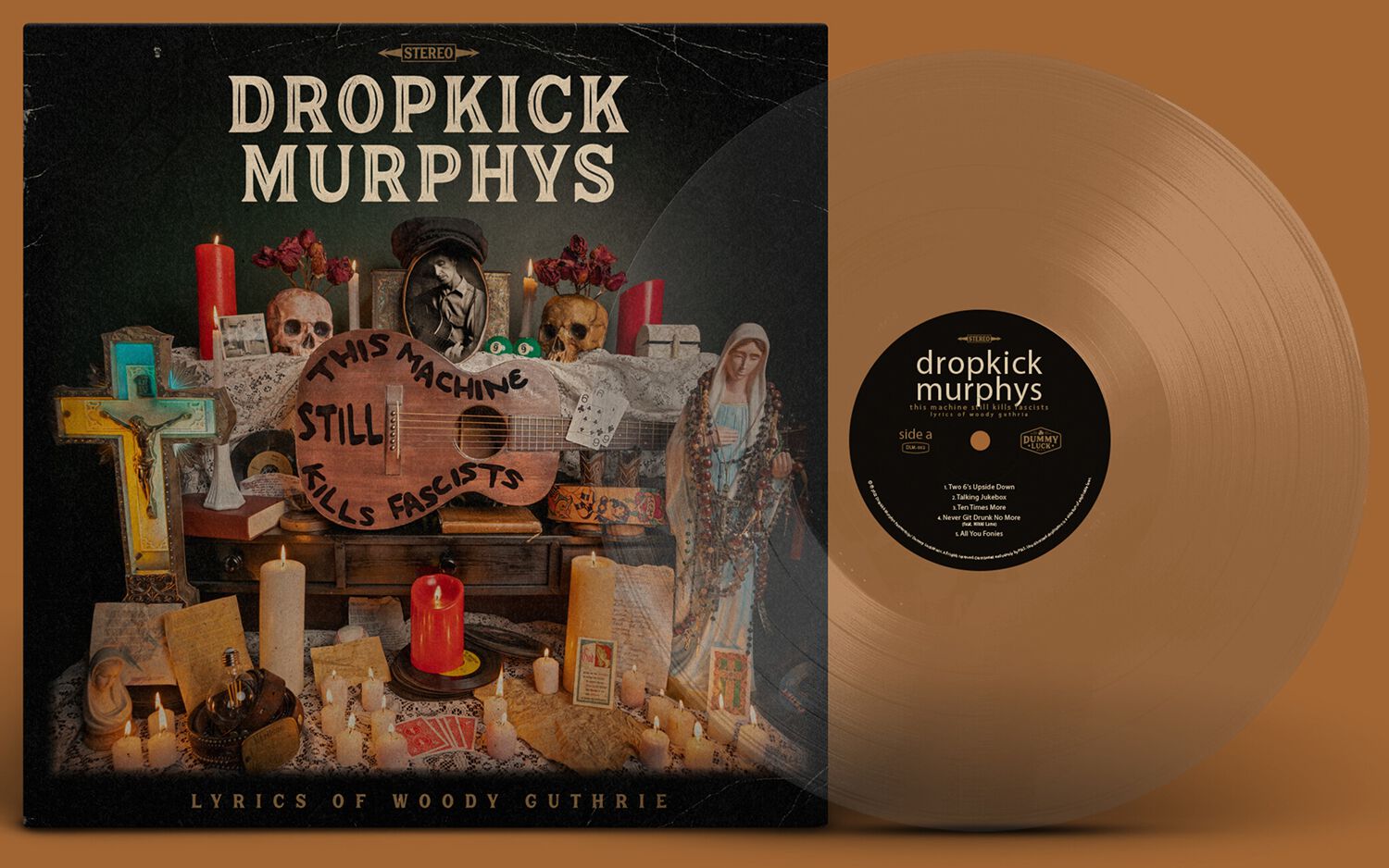 Dropkick Murphys feat. Woody Guthrie - This machine still kills fascists LP klar von Dropkick Murphys