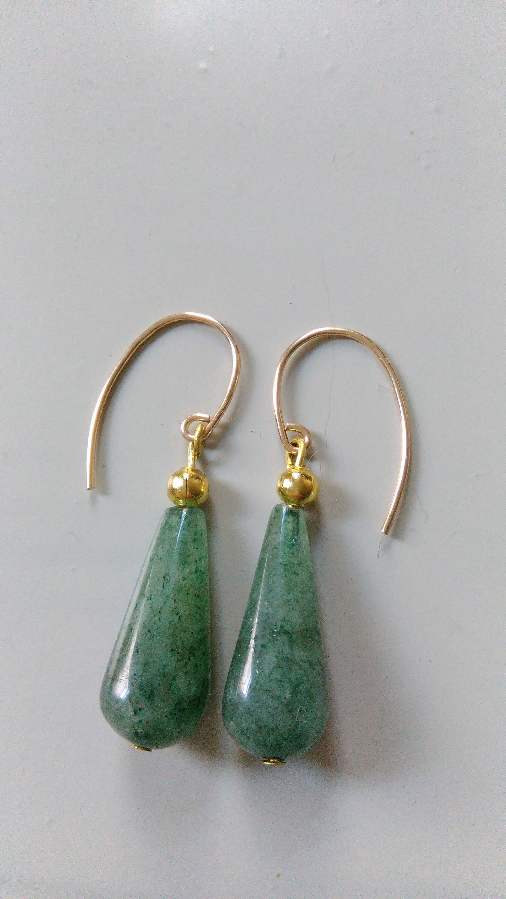 Aventurin Ohrringe von DropletsTrinkets