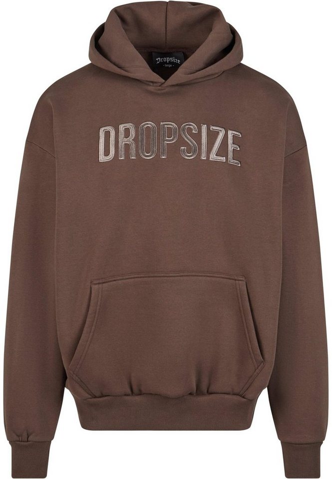 Dropsize Kapuzensweatshirt Dropsize Herren Heavy Oversize Flat Front Embo Hoodie (1-tlg) von Dropsize