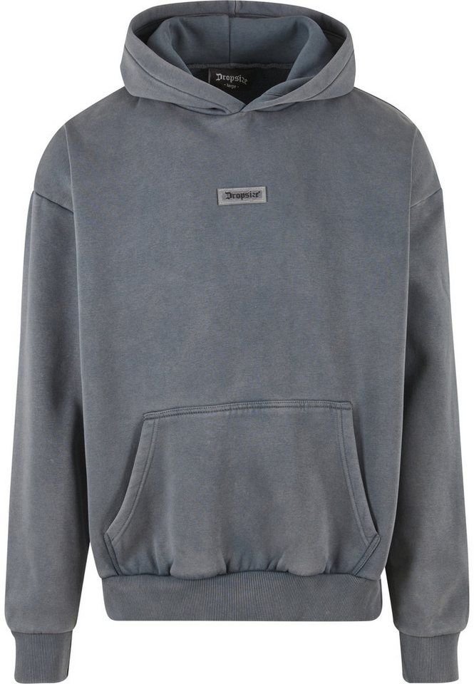 Dropsize Kapuzenpullover Dropsize HEAVY OVERSIZE MIDDLE RUBBER PATCH HOODIE (1-tlg) von Dropsize