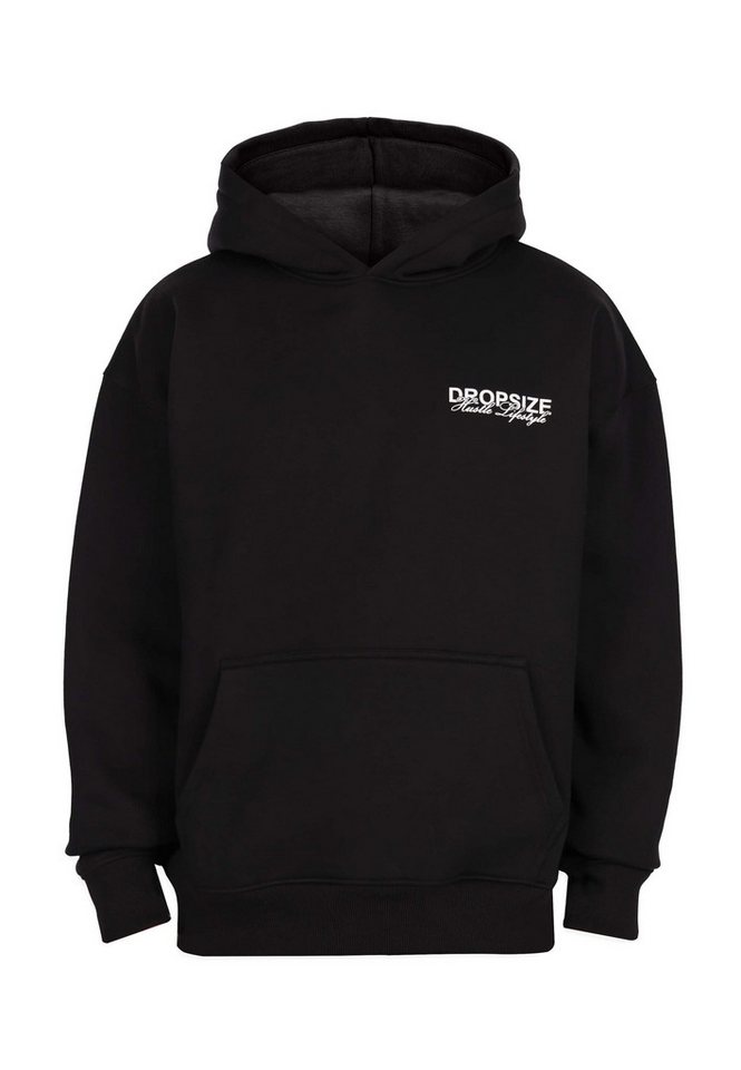 Dropsize Kapuzensweatshirt Dropsize HEAVY OVERSIZE HUSTLE LIFESTYLE HOODIE (1-tlg) von Dropsize