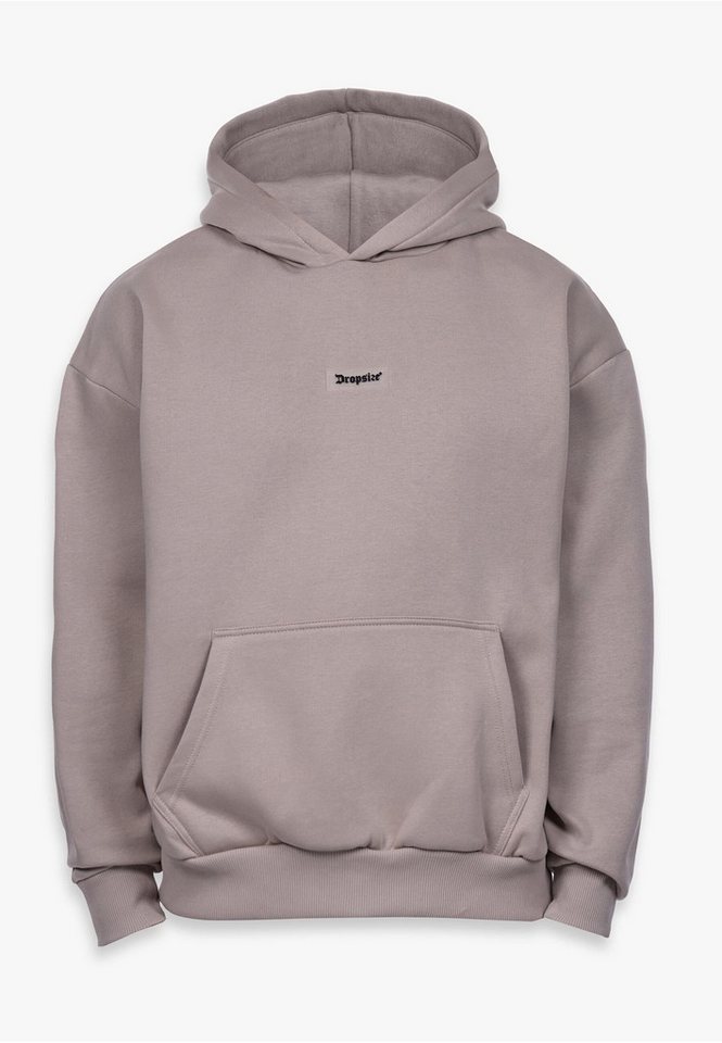 Dropsize Kapuzensweatshirt Dropsize HEAVY OVERSIZE MIDDLE RUBBER PATCH HOODIE (1-tlg) von Dropsize