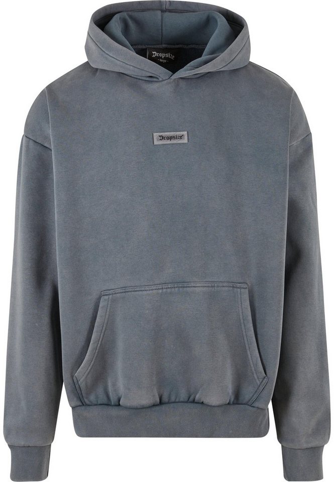 Dropsize Kapuzensweatshirt Dropsize HEAVY OVERSIZE MIDDLE RUBBER PATCH HOODIE (1-tlg) von Dropsize