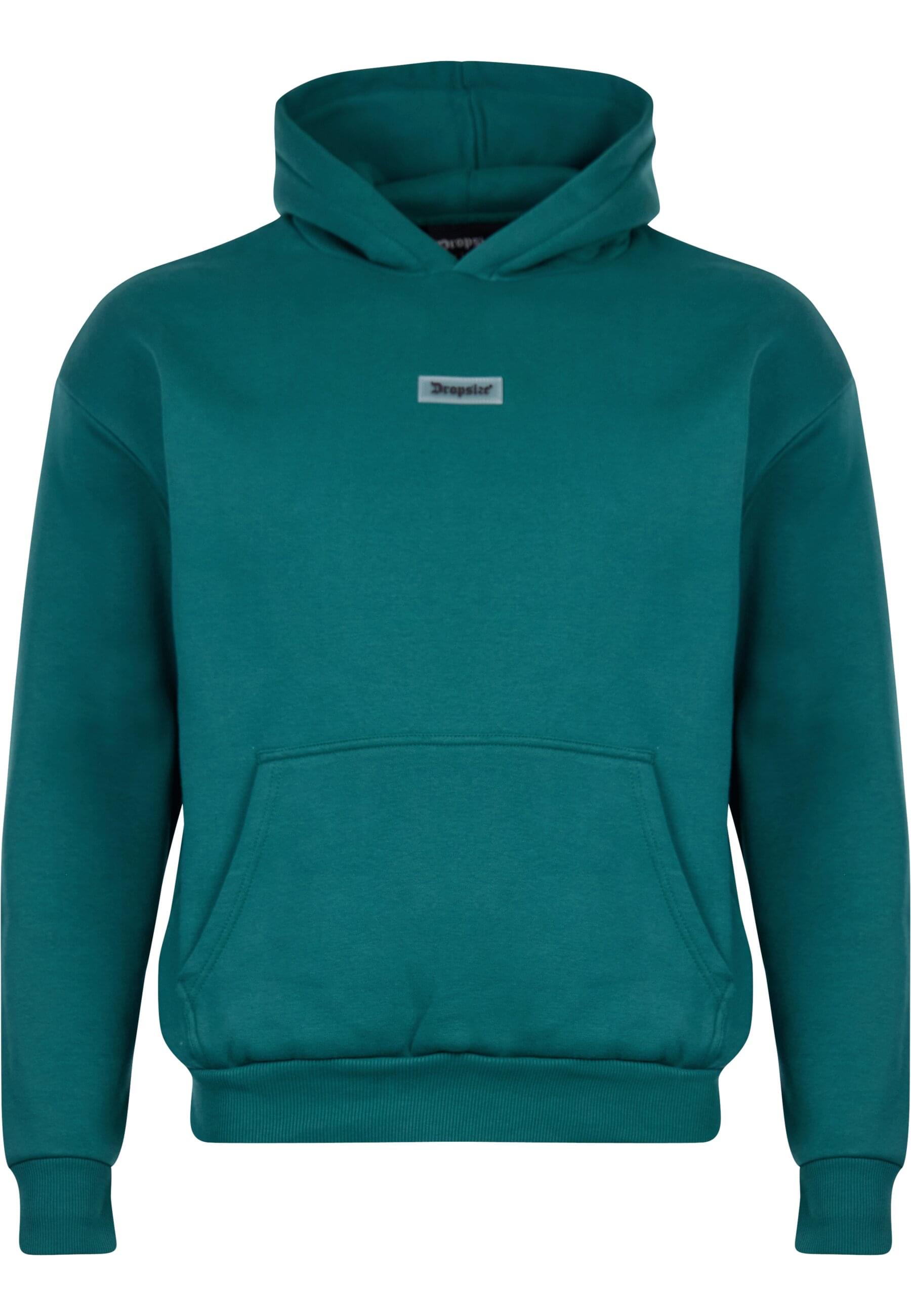 Dropsize Kapuzensweatshirt "Dropsize HEAVY OVERSIZE MIDDLE RUBBER PATCH HOODIE" 1 Stk. tlg. von Dropsize