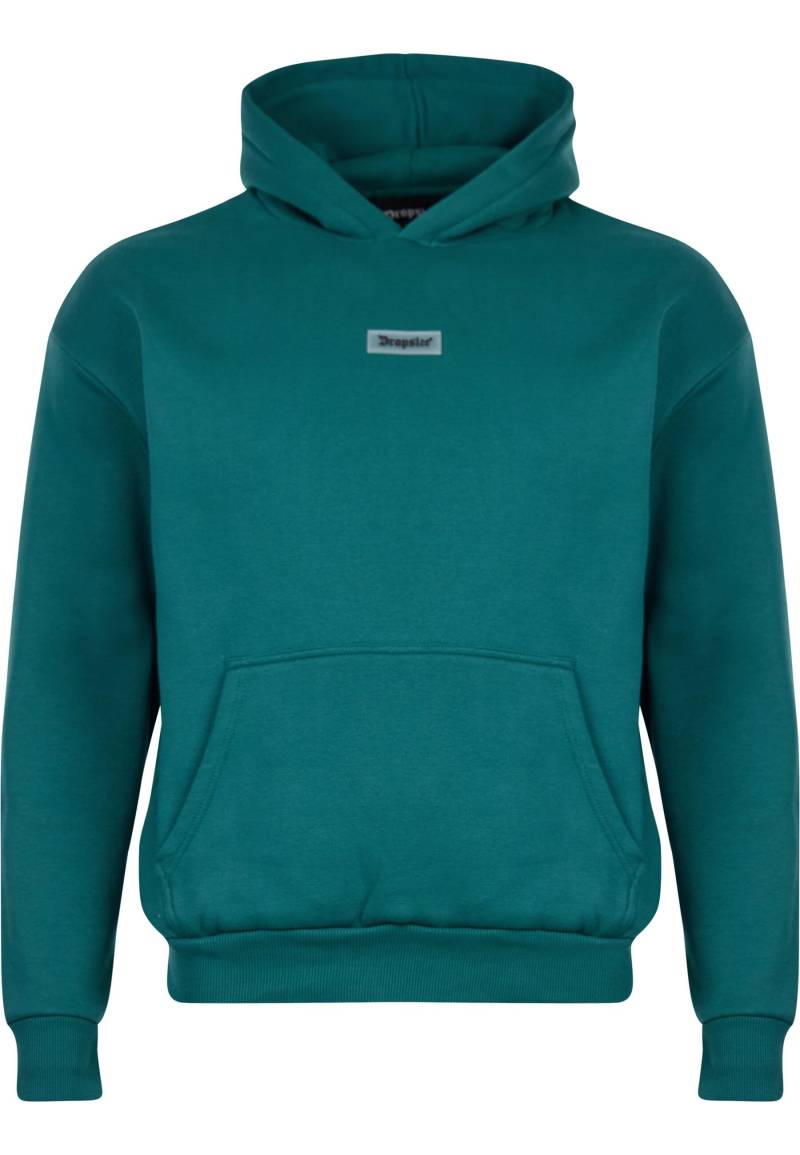 Dropsize Kapuzensweatshirt "Dropsize HEAVY OVERSIZE MIDDLE RUBBER PATCH HOODIE" 1 Stk. tlg. von Dropsize