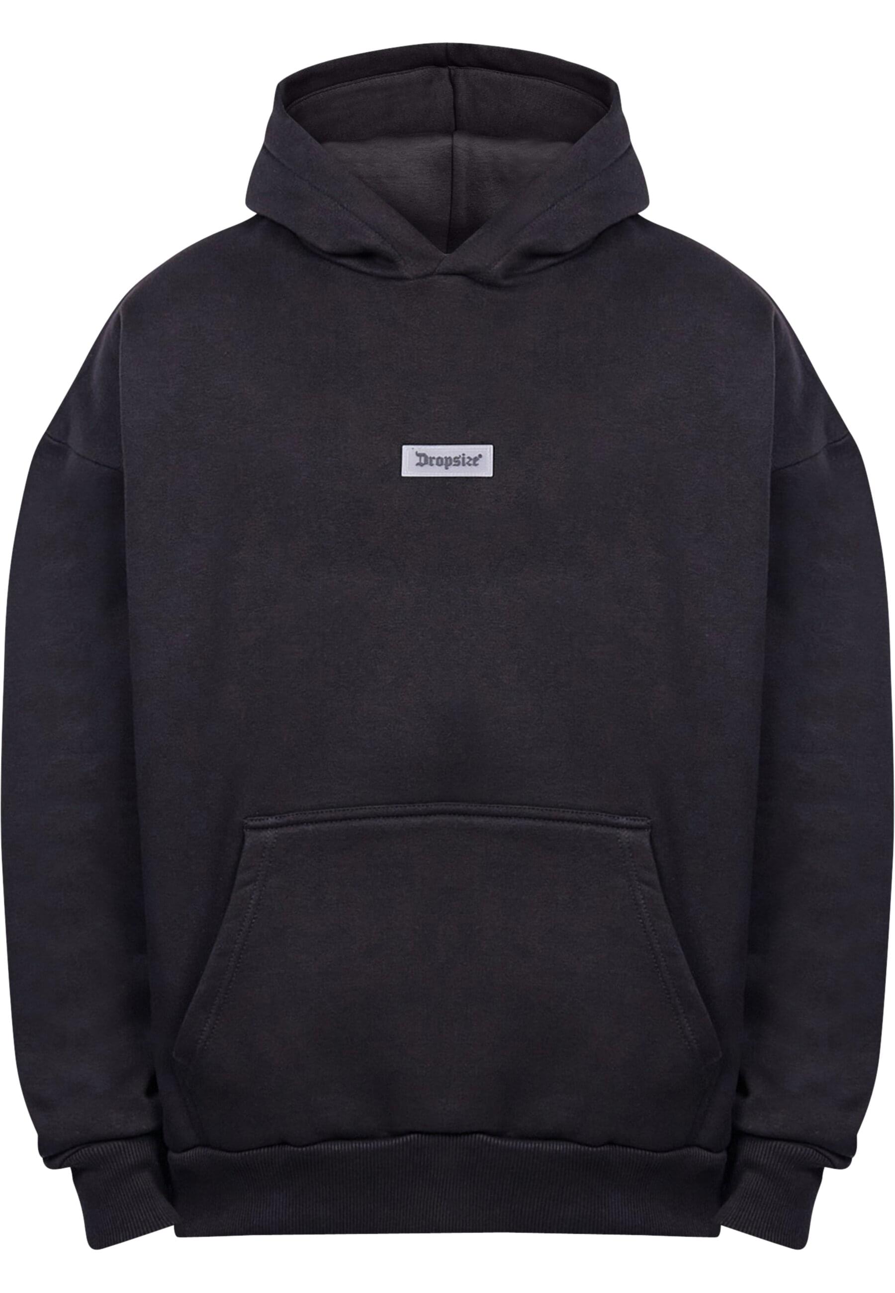 Dropsize Kapuzensweatshirt "Dropsize HEAVY OVERSIZE MIDDLE RUBBER PATCH HOODIE" 1 Stk. tlg. von Dropsize