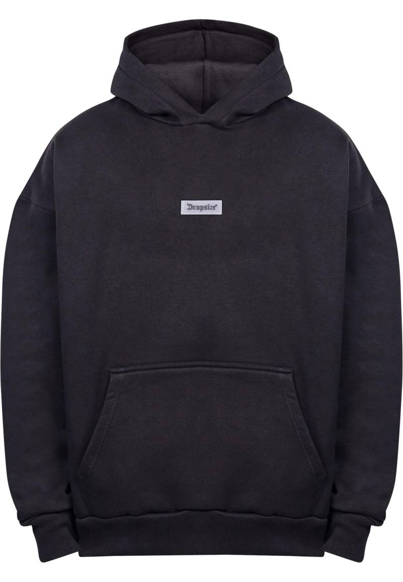 Dropsize Kapuzensweatshirt "Dropsize HEAVY OVERSIZE MIDDLE RUBBER PATCH HOODIE" 1 Stk. tlg. von Dropsize