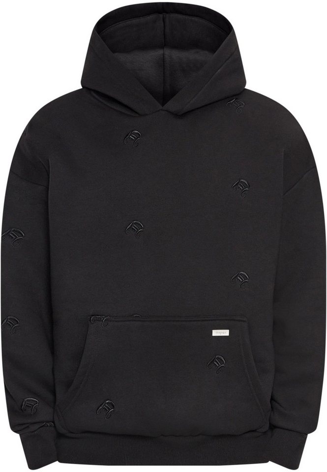 Dropsize Kapuzensweatshirt Dropsize Herren Dropsize Heavy Oversize Allover Embo Hoodie (1-tlg) von Dropsize