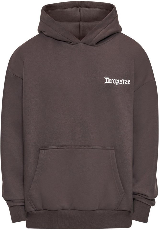 Dropsize Kapuzensweatshirt Dropsize Herren Dropsize Heavy Oversize Crew Love Globe Hoodie (1-tlg) von Dropsize