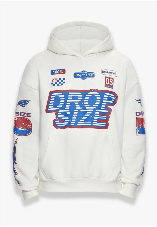 Dropsize Kapuzensweatshirt Dropsize Herren Dropsize Heavy Oversize Racing Hoodie (1-tlg) von Dropsize