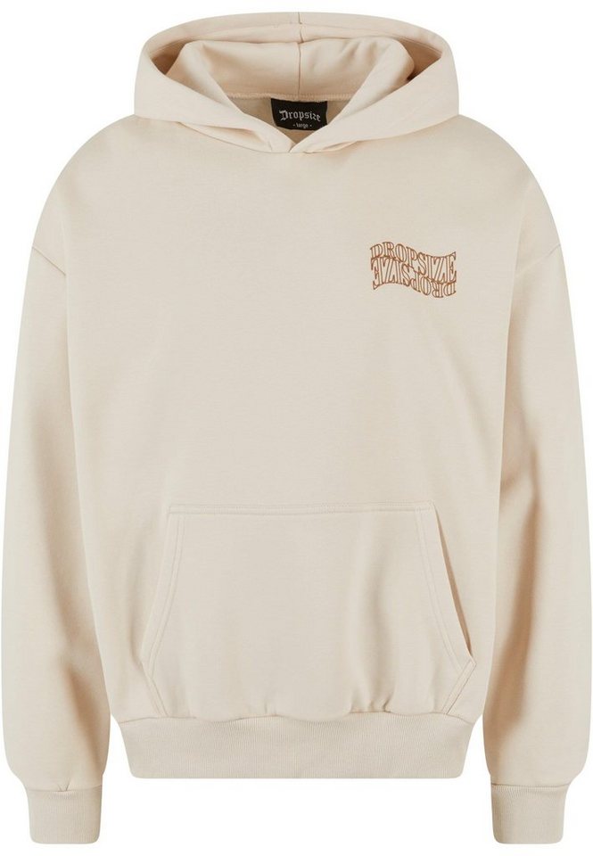 Dropsize Kapuzensweatshirt Dropsize Herren Heavy Oversize Mirrored Logo Hoodie (1-tlg) von Dropsize