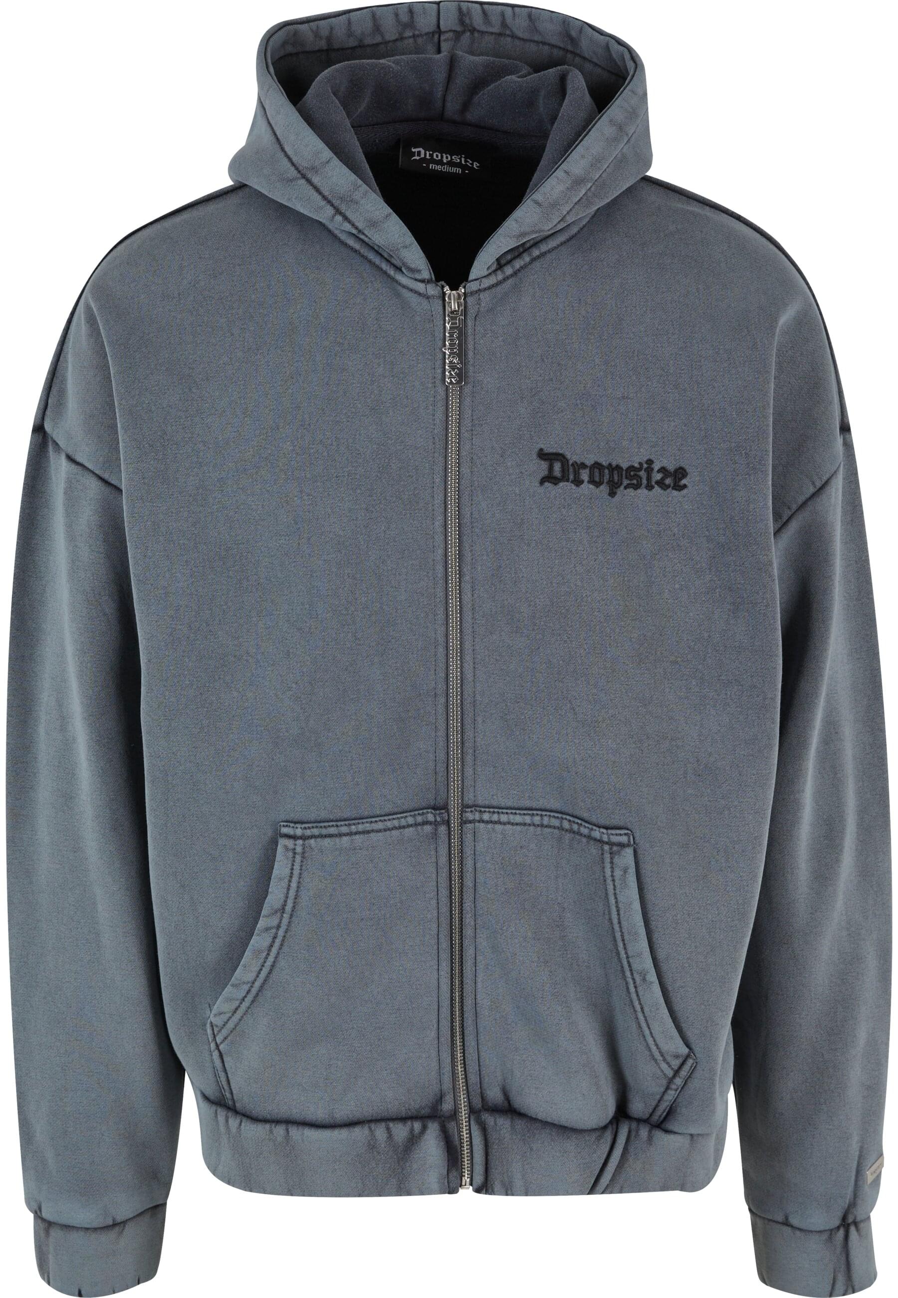 Dropsize Outdoorjacke "Dropsize Herren Dropsize Super Heavy Blank Zip Cardigan" 1 Stk. tlg. mit Kapuze von Dropsize