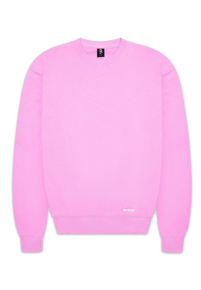 Dropsize Rundhalspullover Dropsize Herren Super Heavy Blank Sweater (1-tlg) von Dropsize