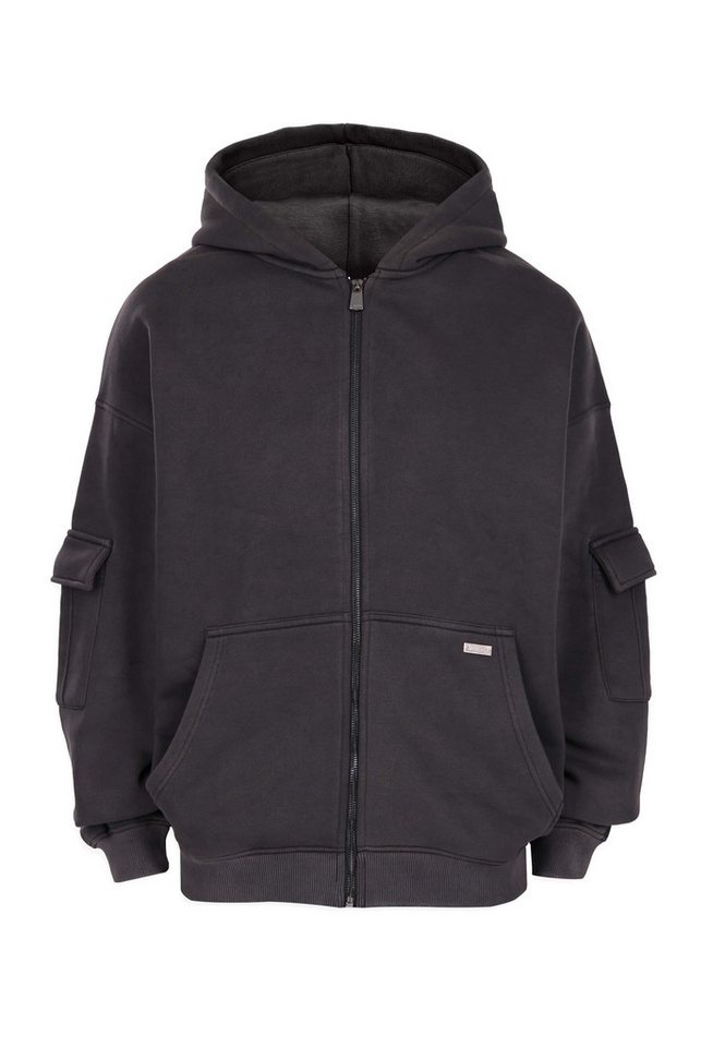 Dropsize Sweatjacke Dropsize CARGO ZIPPER HOODIE von Dropsize