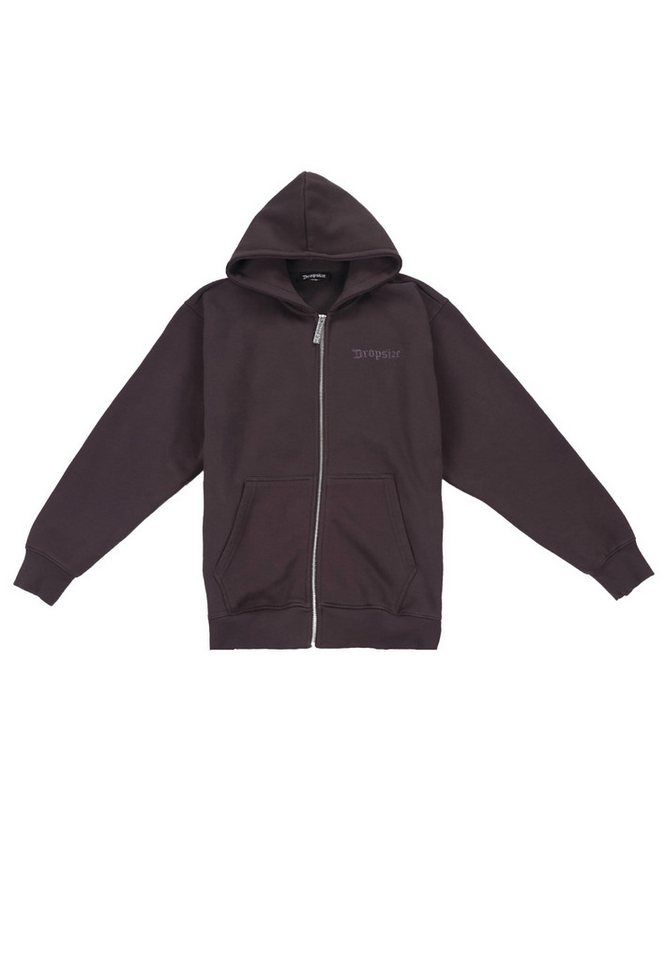 Dropsize Sweatjacke Dropsize Dropsize REGULAR FIT ZIP-HOODIE von Dropsize