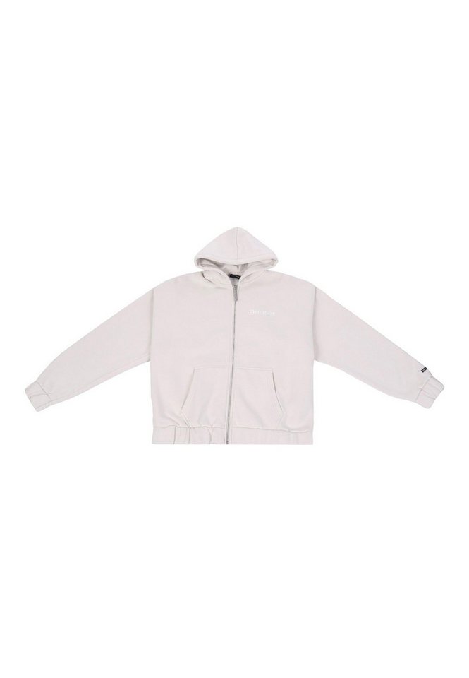 Dropsize Sweatjacke Dropsize HEAVY OVERSIZE EMBO ZIPPER HOODIE von Dropsize