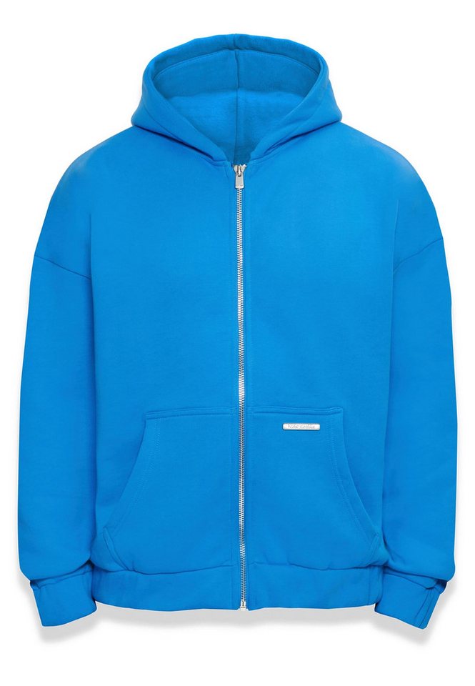 Dropsize Sweatjacke Dropsize Herren Bazix Republiq Super Heavy Blank Zip-Hoodie von Dropsize