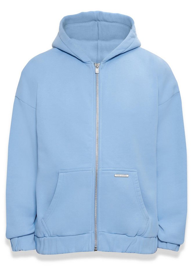 Dropsize Sweatjacke Dropsize Herren Bazix Republiq Super Heavy Blank Zip-Hoodie von Dropsize
