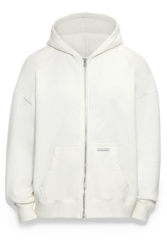 Dropsize Sweatjacke Dropsize Herren Bazix Republiq Super Heavy Rib Zipper von Dropsize