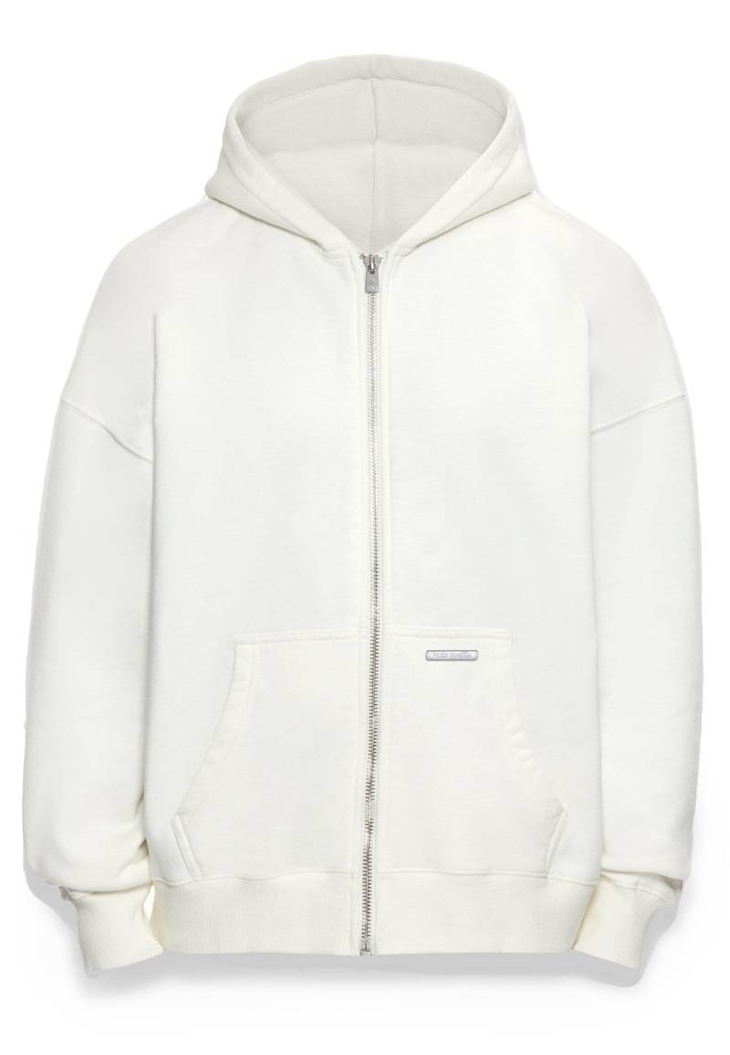 Dropsize Sweatjacke "Dropsize Herren Bazix Republiq Super Heavy Rib Zipper" von Dropsize