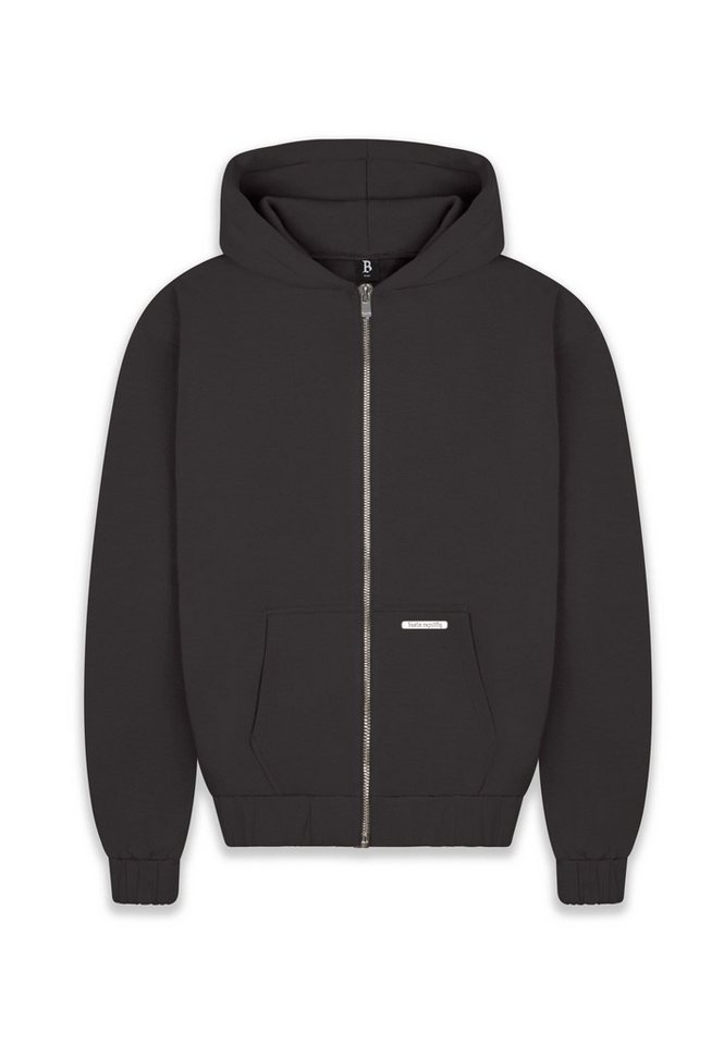 Dropsize Sweatjacke Dropsize Herren Super Heavy Blank Zip-Hoodie von Dropsize