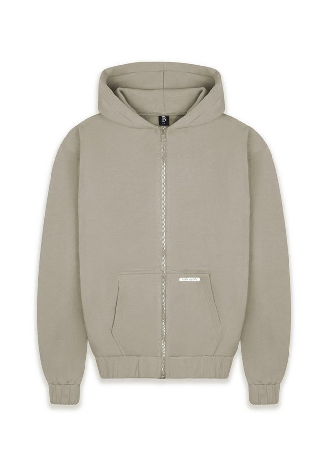 Dropsize Sweatjacke Dropsize Herren Super Heavy Blank Zip-Hoodie von Dropsize