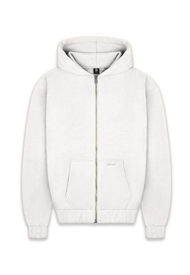 Dropsize Sweatjacke Dropsize Herren Super Heavy Blank Zip-Hoodie von Dropsize