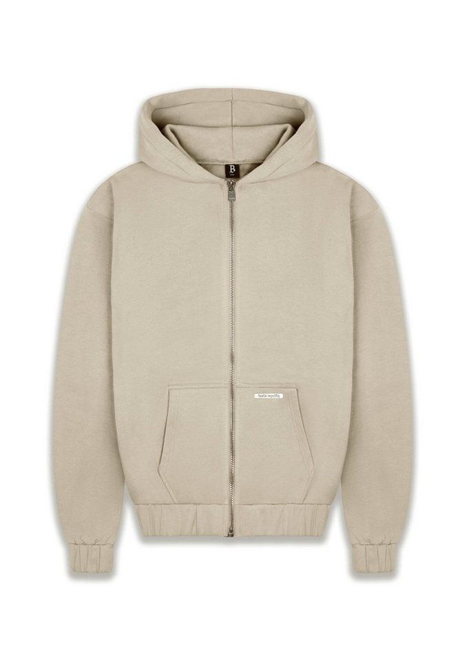 Dropsize Sweatjacke Dropsize Herren Super Heavy Blank Zip-Hoodie von Dropsize